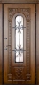 Внутренняя и внешняя отделка фрезерованной МДФ панелью со стеклом и ковкой